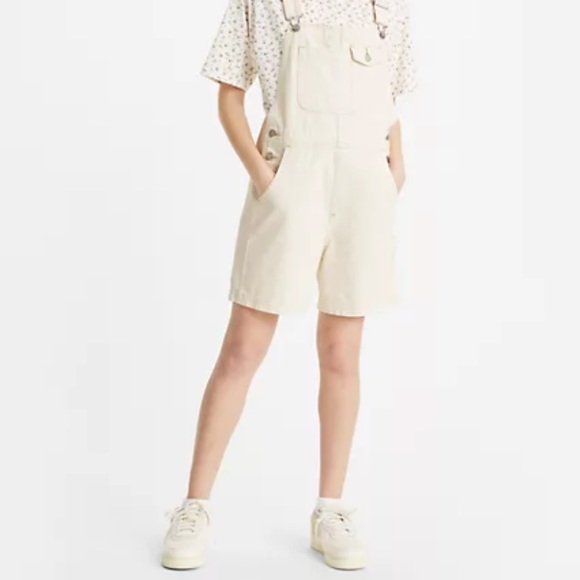 Levi’s Vintage Overalls Tofu Jeans Romper - Picture 5 of 14